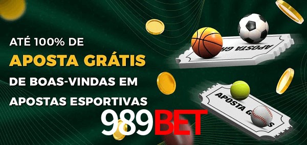 989Bet Ate 100% de Aposta Gratis