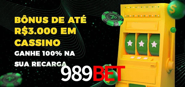 989Bet melhor bônus de depósito
