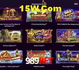 Provedores de Jogos 989Bet